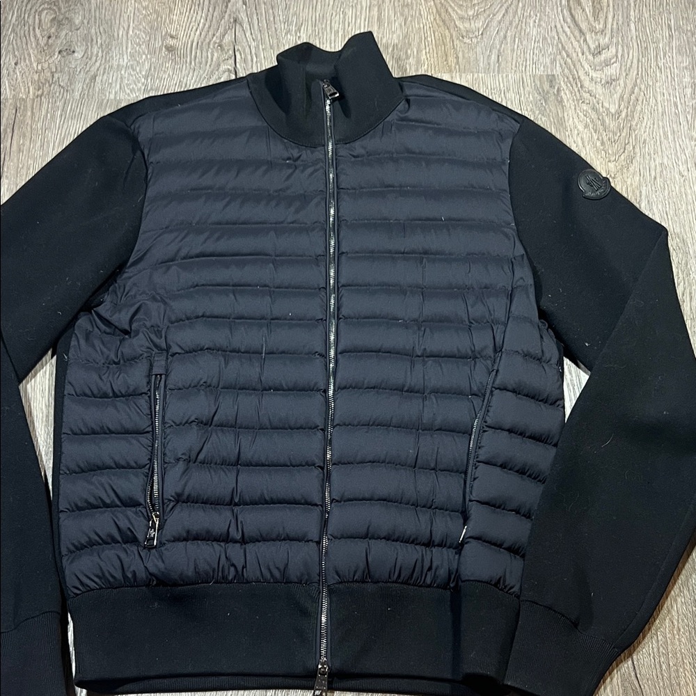 Moncler Black Quilted Jacket